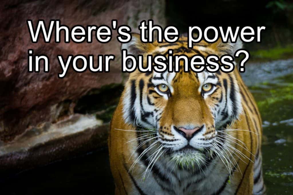 Where's the power in your business?