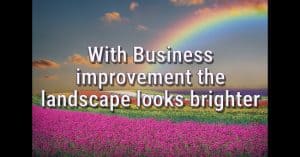 With business improvement the landscape looks brighter